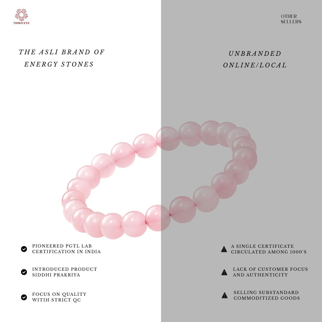 Rose Quartz Love & Healing Bracelet