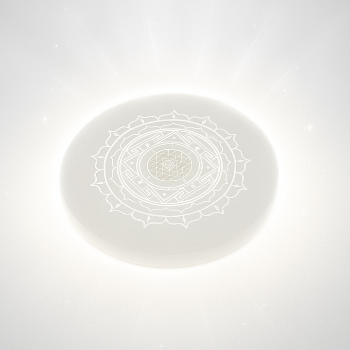 Selenite Charging Plate for Crystals
