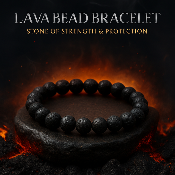 Lava Bead Bracelet for Men & Women