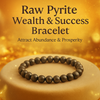 Raw Pyrite Wealth & Success Bracelet