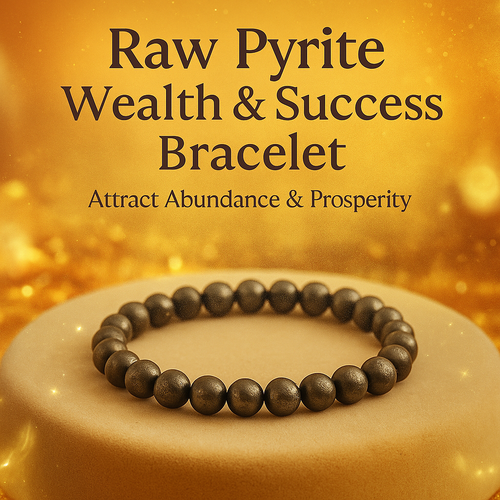 Raw Pyrite Wealth & Success Bracelet