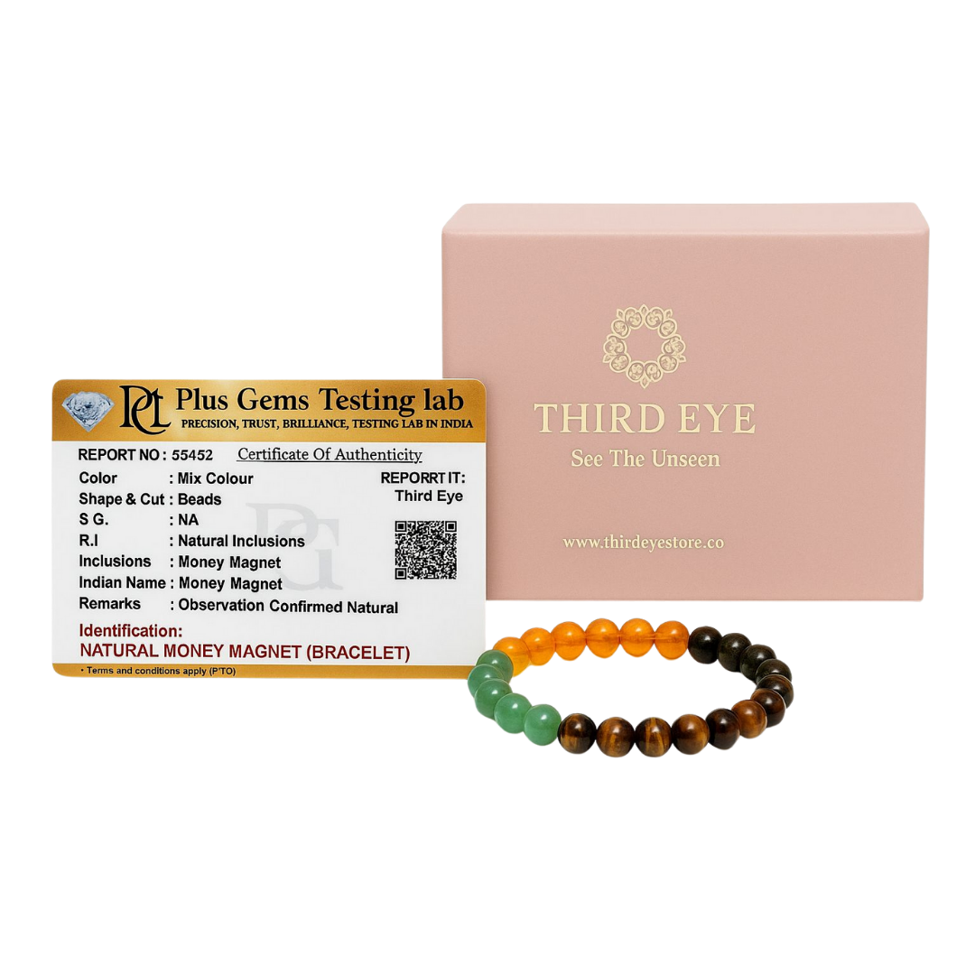 Authentic Money Magnet Bracelet With Lab Certificate