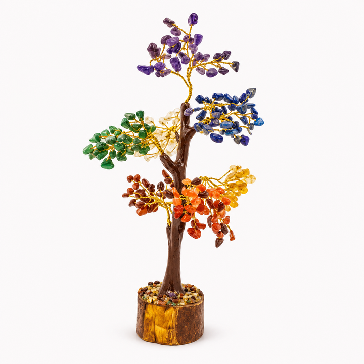 Seven Chakra 300 Beads Healing Crystal Tree