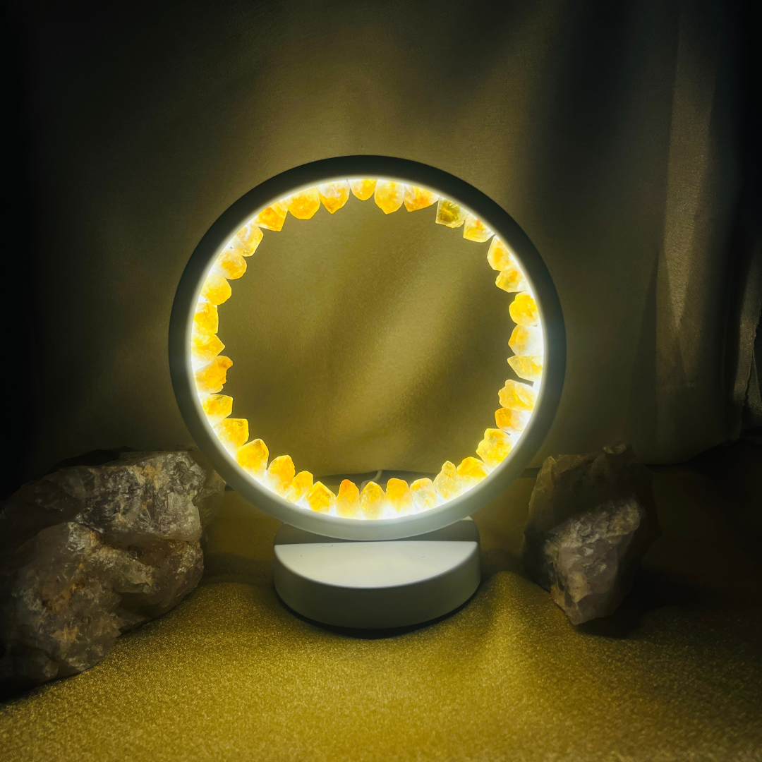“Portal” Crystal LED Lamp