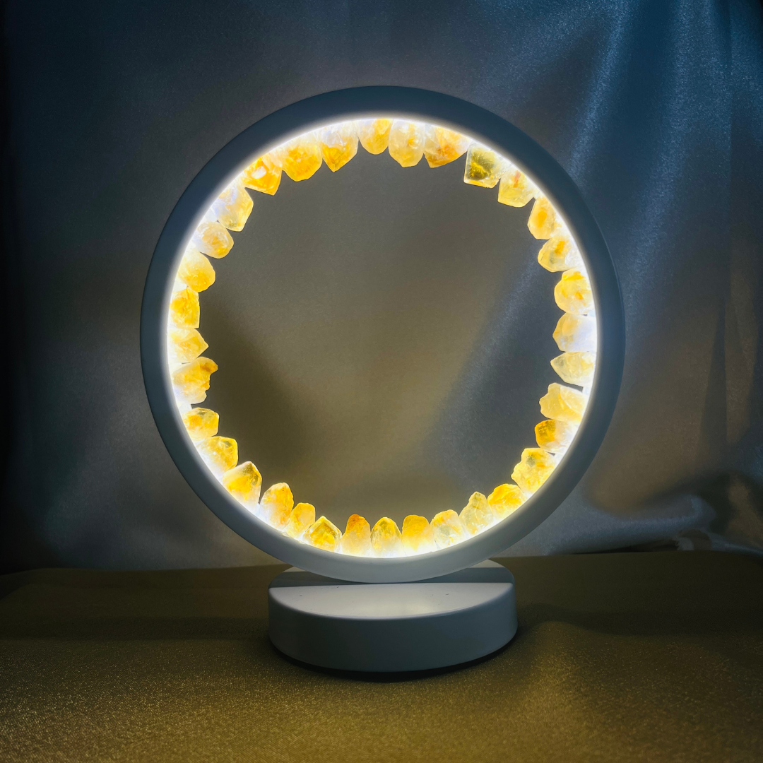 “Portal” Crystal LED Lamp