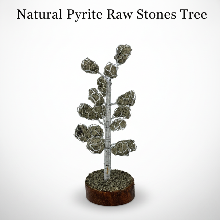 Natural Pyrite Raw Stones Tree