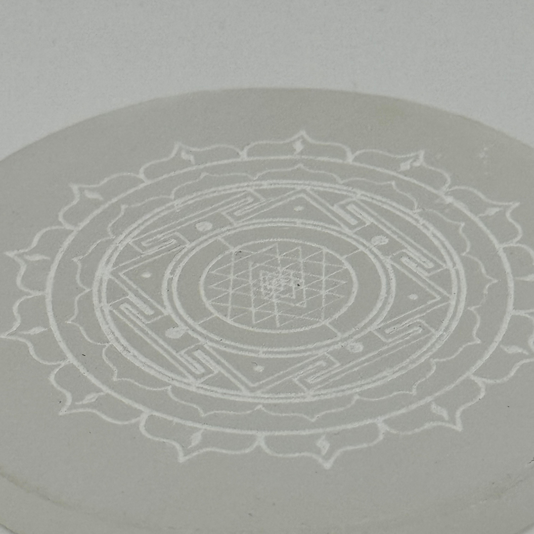 Selenite Charging Plate for Crystals