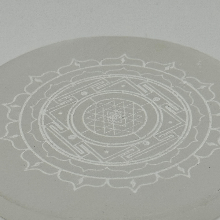 Selenite Charging Plate for Crystals