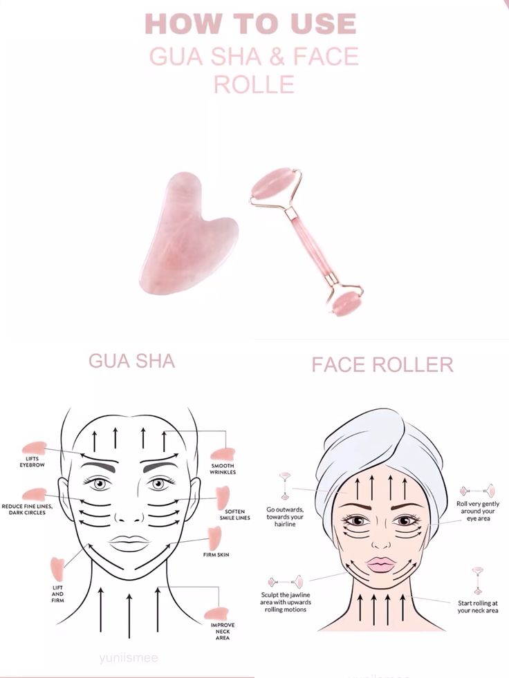 Rose Quartz Roller & Gua Sha Combo