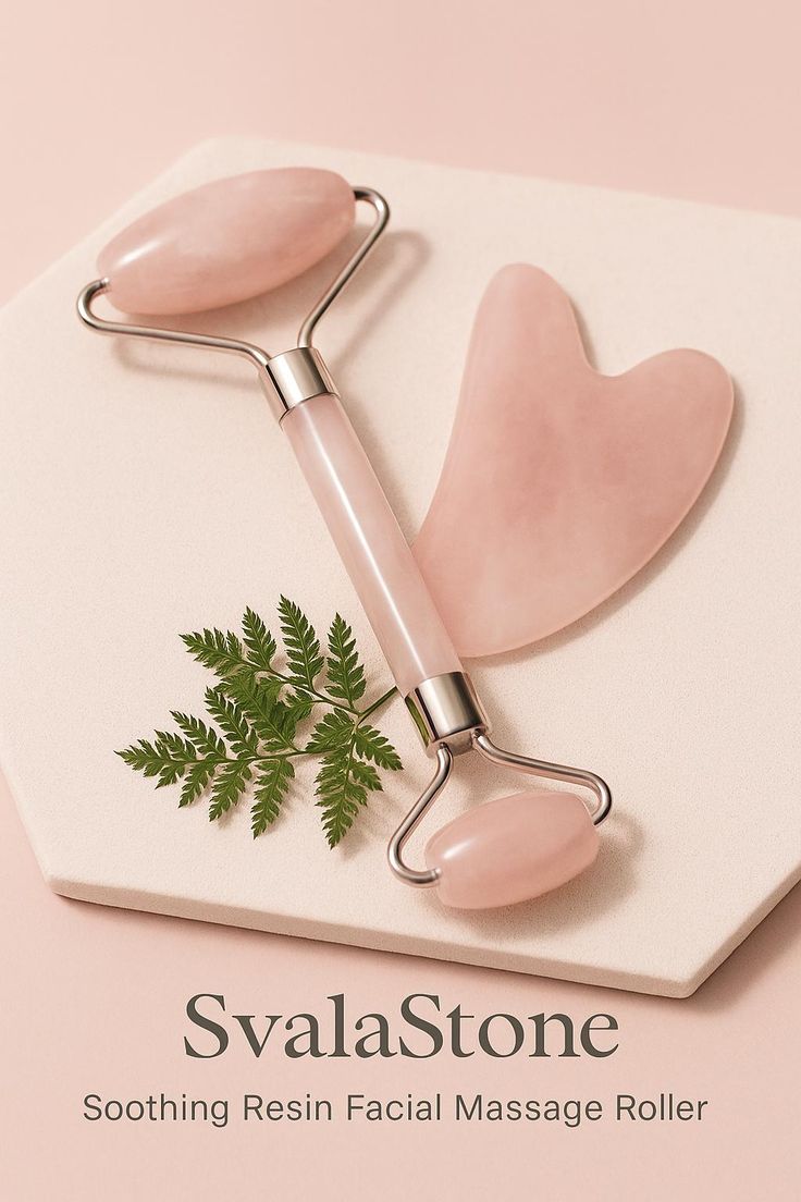 Rose Quartz Roller & Gua Sha Combo