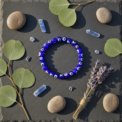 Blue Evil Eye Protection Bracelet