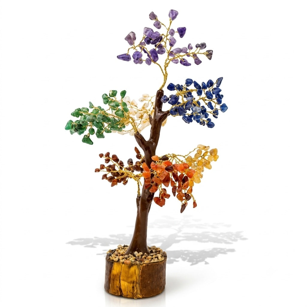 Seven Chakra 300 Beads Healing Crystal Tree